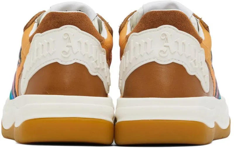 Palm Angels Multicolor Rainbow Sneakers (PWIA044S22FAB0018410)