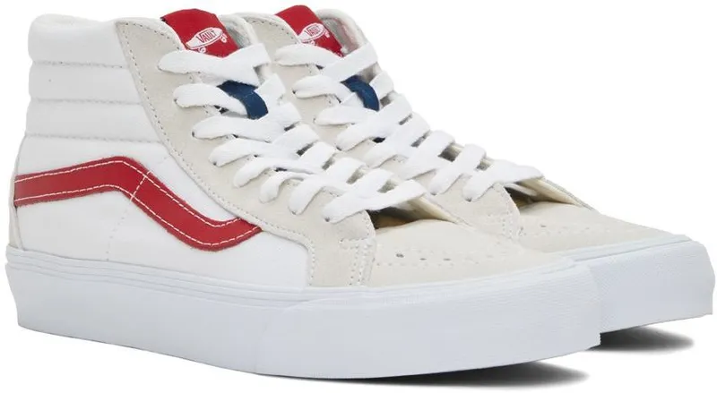 Vans Off-White & White Sk8 High-Top Sneakers (VN0A5EE3B771)
