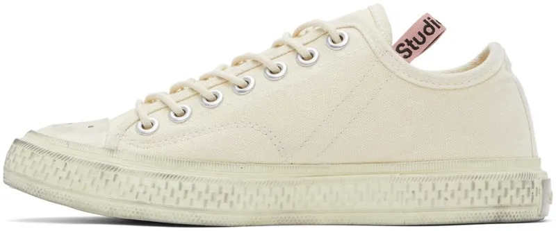 Acne Studios Black Ballow Tumbled Low Sneakers (AD0347-)