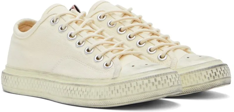 Acne Studios Black Ballow Tumbled Low Sneakers (AD0347-)
