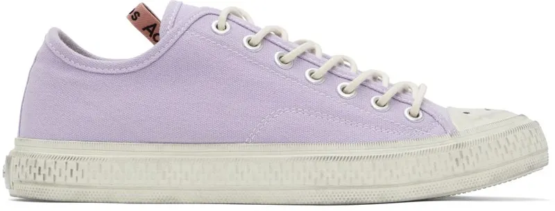 Acne Studios Black Ballow Tumbled Low-Top Sneakers (BD0153-)