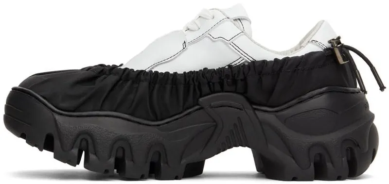 Rombaut SSENSE Exclusive Black & White Boccaccio II Sneakers (PTSEA290FEL)