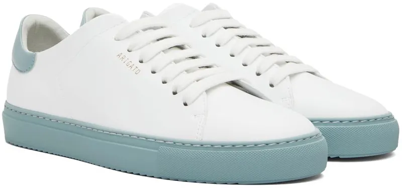 Axel Arigato White & Blue Clean 90 Sneakers (28757)