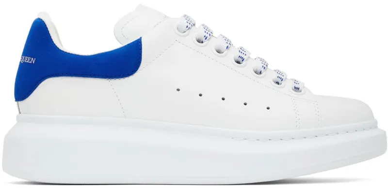 Alexander McQueen White & Yellow Oversized Sneakers (719412WHGP7)