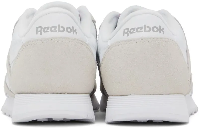 Reebok Classic Nylon Schoenen White / White / Light Grey