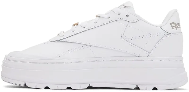 Reebok Club C Double Geo Schoenen Cloud White / Cloud White / Moonstone
