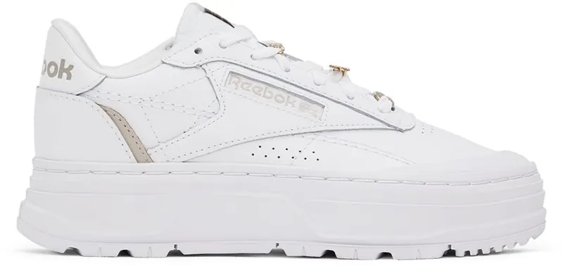 Reebok Club C Double Geo Schoenen Cloud White / Cloud White / Moonstone