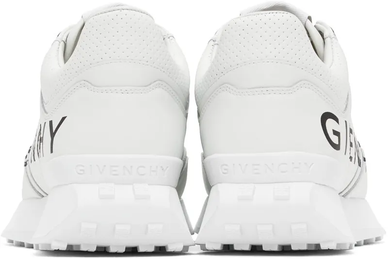 Givenchy White Runner Low-Top Sneakers (BE001TE1C5100)
