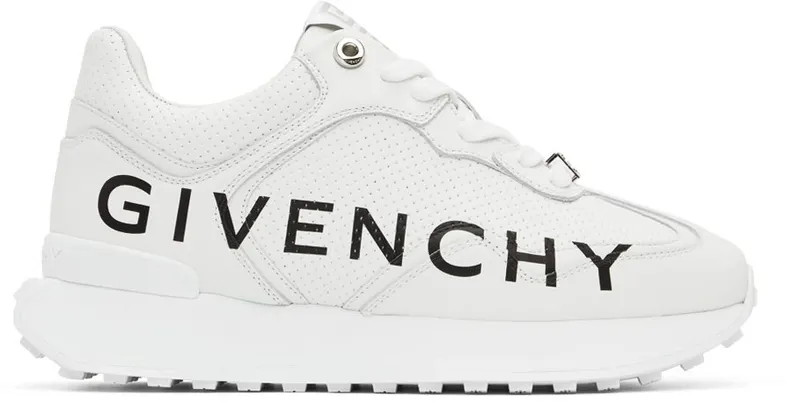 Givenchy White Runner Low-Top Sneakers (BE001TE1C5100)