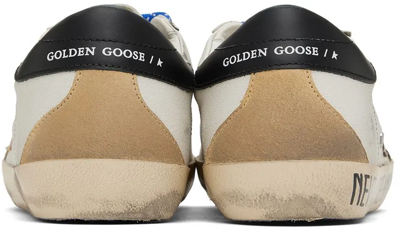 Golden Goose White Super-Star Penstar Classic Low-Top Sneakers (GMF00175.F002553.1090)