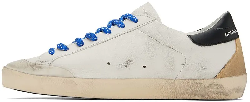 Golden Goose White Super-Star Penstar Classic Low-Top Sneakers (GMF00175.F002553.1090)
