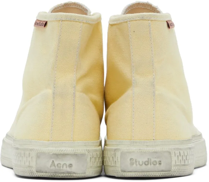 Acne Studios Black Ballow Tumbled High Sneakers (BD0217-)