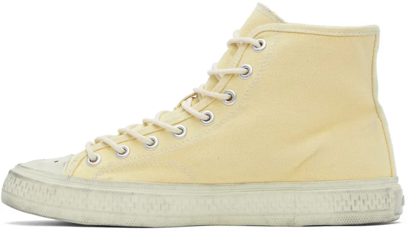 Acne Studios Black Ballow Tumbled High Sneakers (BD0217-)