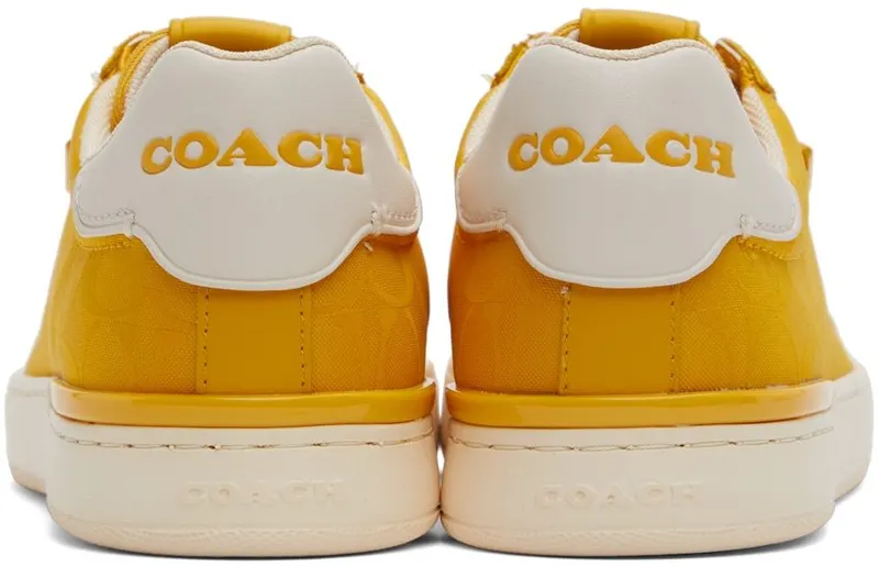 Coach 1941 Yellow Lowline Sneakers (C8872)