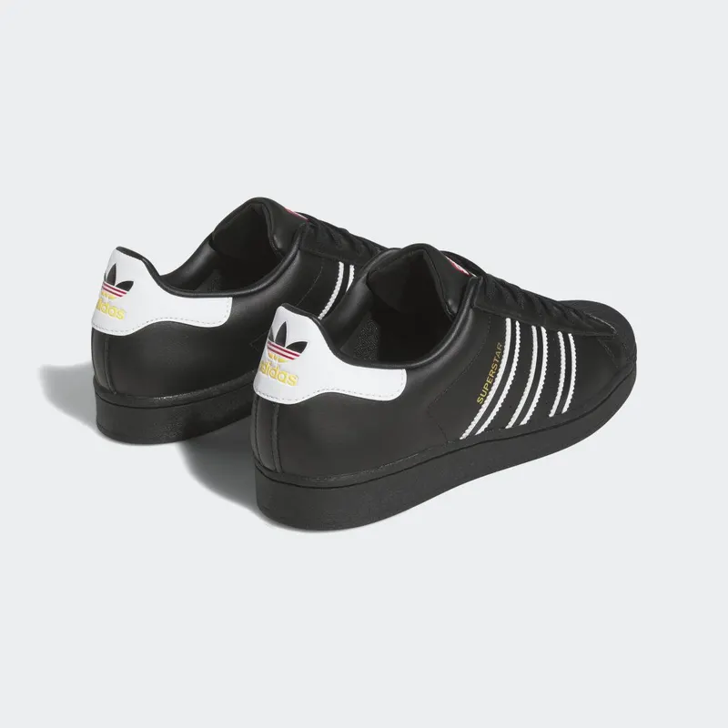 adidas Superstar Core Black / Cloud White / Team Power Red (GX9877)