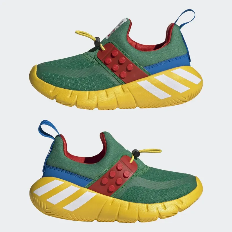 adidas adidas x LEGOÂ® RapidaZen Slip-On Core Green / Cloud White / Shock Blue (H05282)