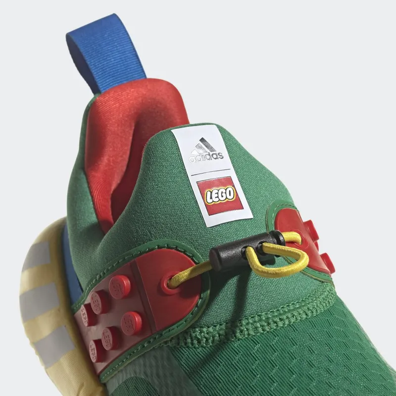 adidas adidas x LEGOÂ® RapidaZen Slip-On Core Green / Cloud White / Shock Blue (H05282)