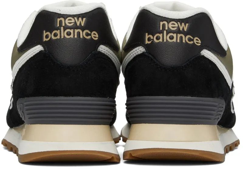 New Balance Black ML574 Sneakers (ML574DO)