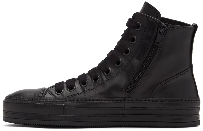 Ann Demeulemeester Black Raven Sneakers (2201-M-N01-385-099)
