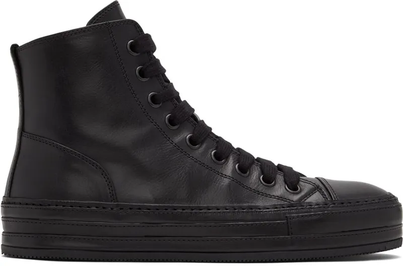 Ann Demeulemeester Black Raven Sneakers (2201-M-N01-385-099)