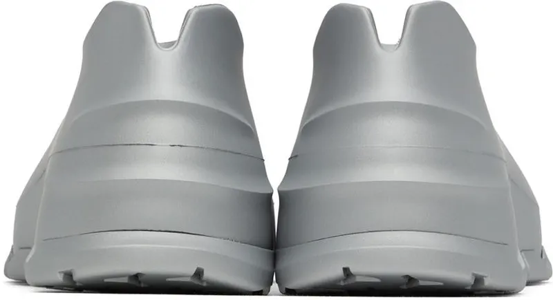 Givenchy Silver Monumental Mallow Low Sneakers (BHZ013H13W)