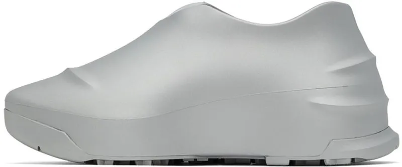 Givenchy Silver Monumental Mallow Low Sneakers (BHZ013H13W)