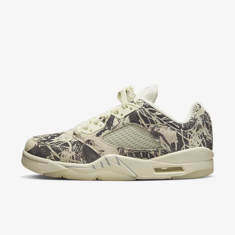 Air Jordan 5 Low “Expression” Coconut Milk / White / Black (DA8016-100)