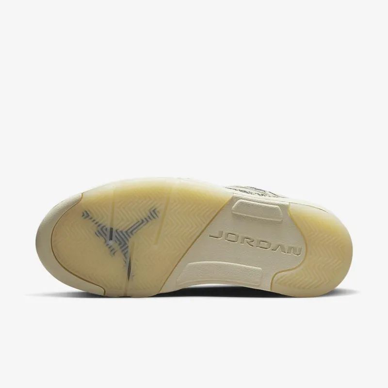 Air Jordan 5 Low “Expression” Coconut Milk / White / Black (DA8016-100)
