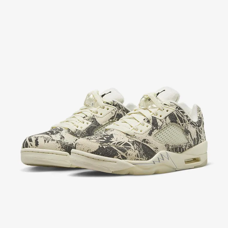 Air Jordan 5 Low “Expression” Coconut Milk / White / Black (DA8016-100)
