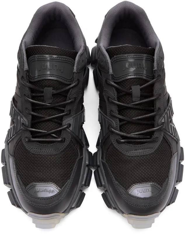 Juun.J Off-White Leather Sneakers (JC21K1P10)
