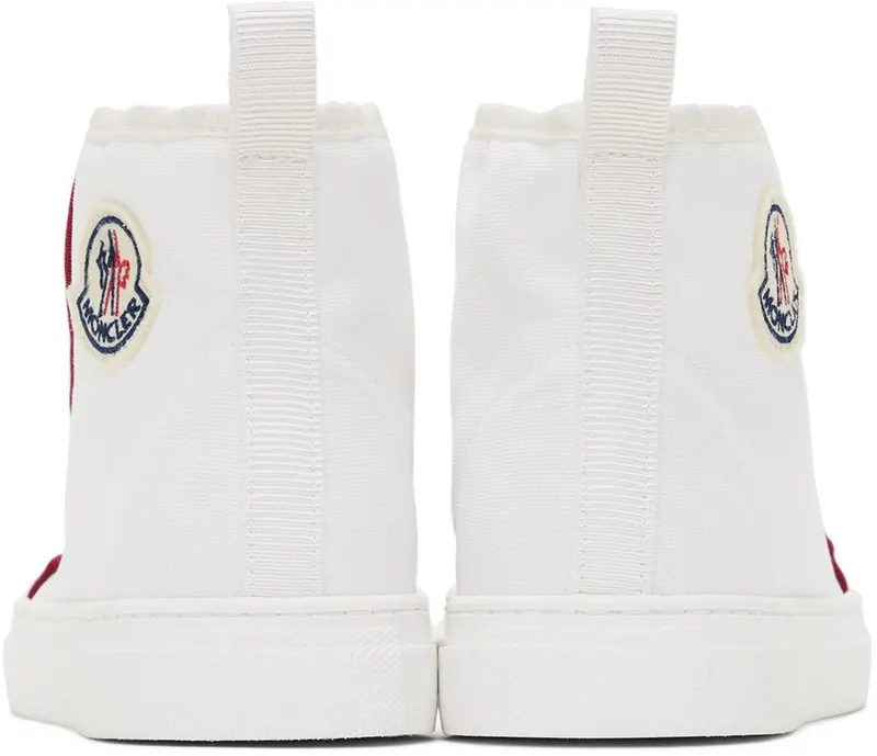 Moncler Enfant Kids White Anyse II High-Top Sneakers (H19544M71600M1892)