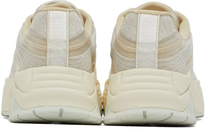 MSGM Off-White & Red Vortex Sneakers (3240MS701 401)