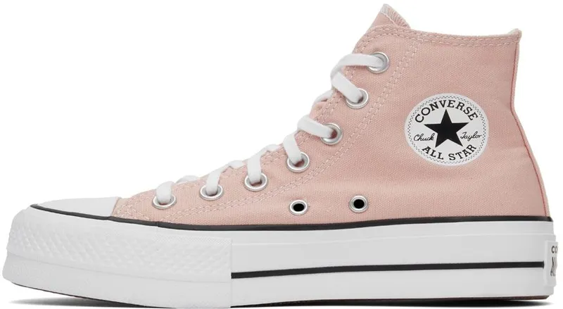 Converse Pink Chuck Taylor All Star Lift Platform Sneakers (572721C)