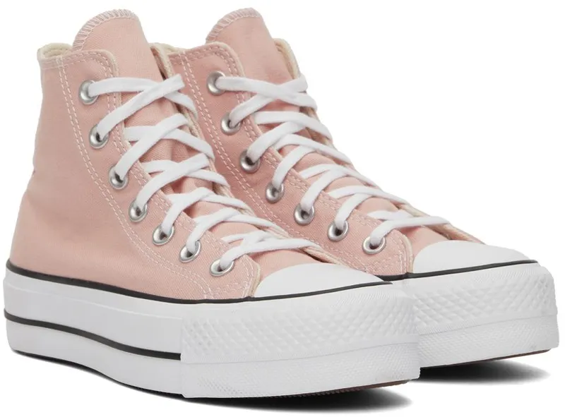 Converse Pink Chuck Taylor All Star Lift Platform Sneakers (572721C)