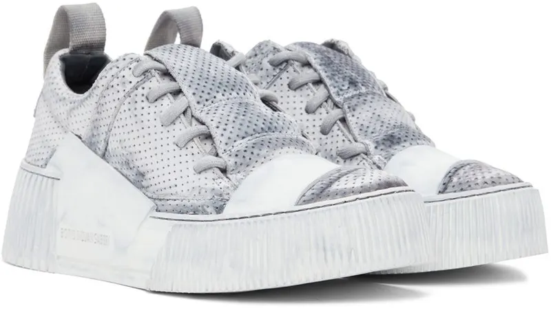Boris Bidjan Saberi SSENSE Exclusive Grey Bamba 2.1 Sneakers (SSNSx16)