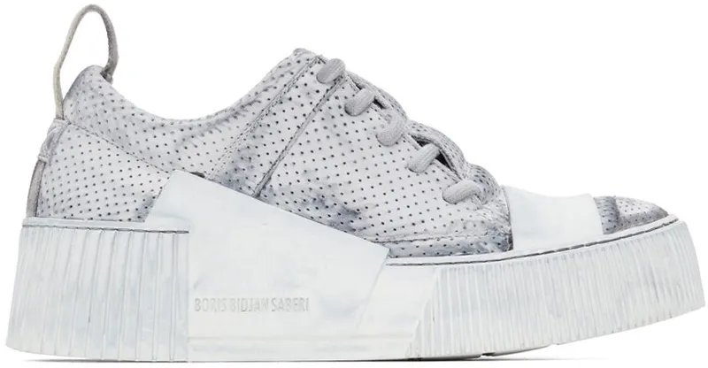 Boris Bidjan Saberi SSENSE Exclusive Grey Bamba 2.1 Sneakers (SSNSx16)