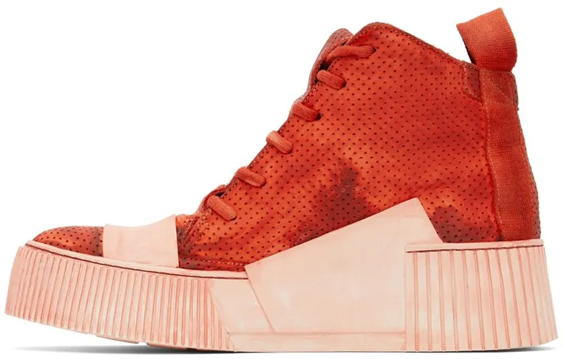 Boris Bidjan Saberi SSENSE Exclusive Red Bamba 1.1 Sneakers (SSNSx13)