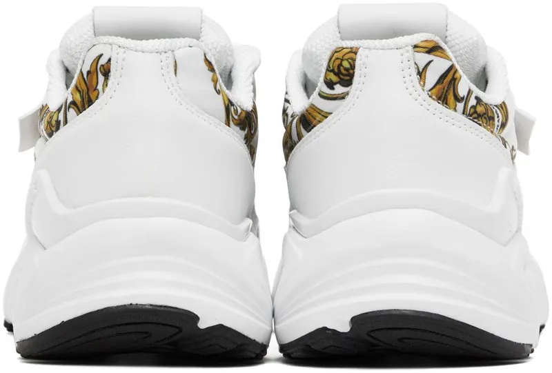 Versace Jeans Couture Black Wave Sneakers (E72VA3SW4EZS231)