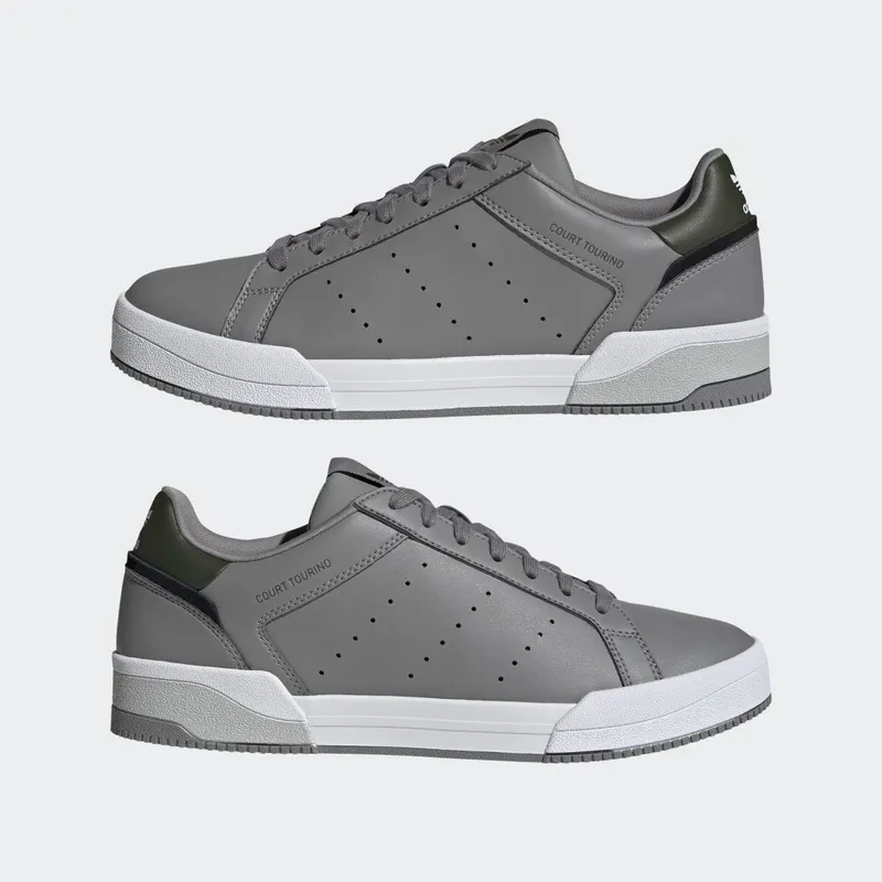 adidas Court Tourino Grey Three / Night Cargo / Cloud White (GW1416)