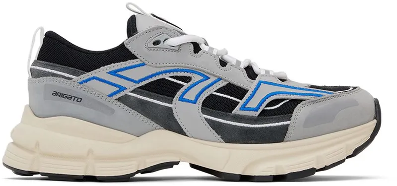 Axel Arigato Black & Grey Marathon R-Trail Sneakers (F0154030)