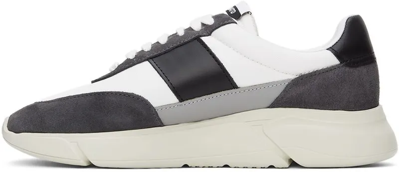 Axel Arigato White & Grey Genesis Vintage Sneakers (35043)
