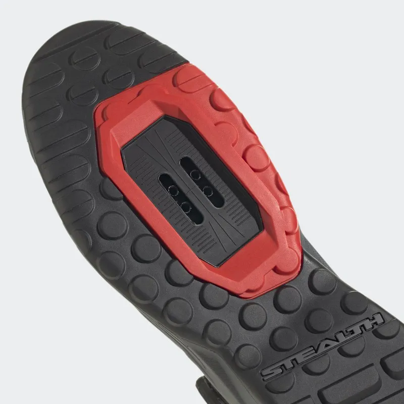 adidas Five Ten Trailcross Pro Clip-in Mountain Biking Grey Five / Core Black / Red (GY9117)