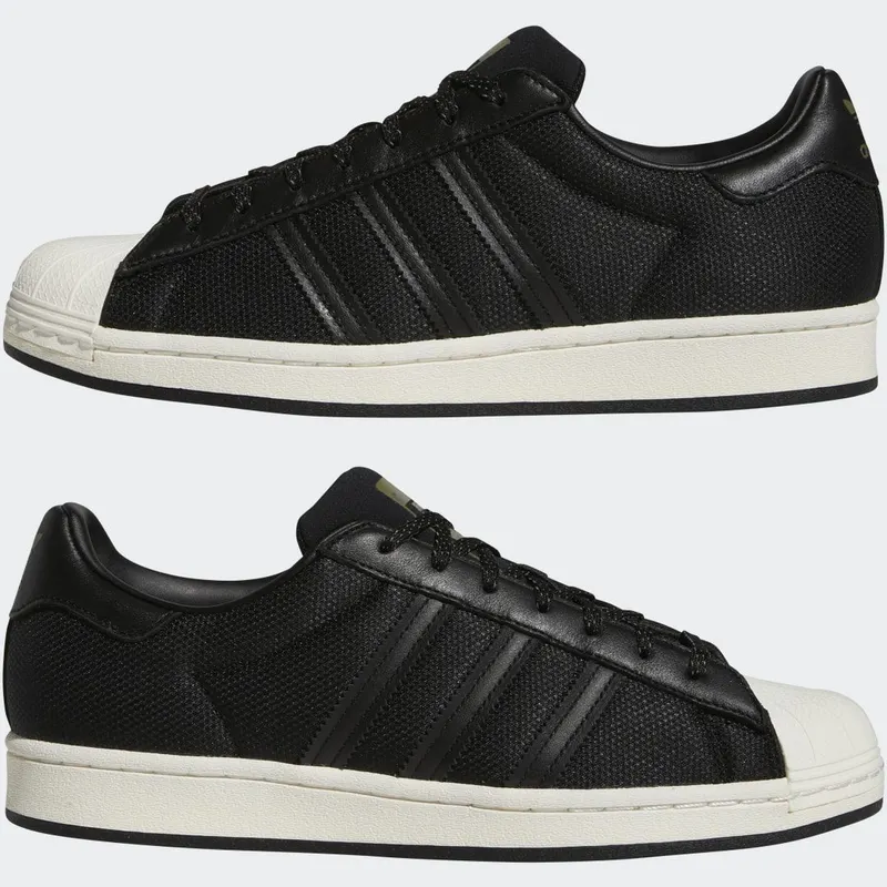 adidas Superstar Core Black / Focus Olive / Cloud White (HQ3804)