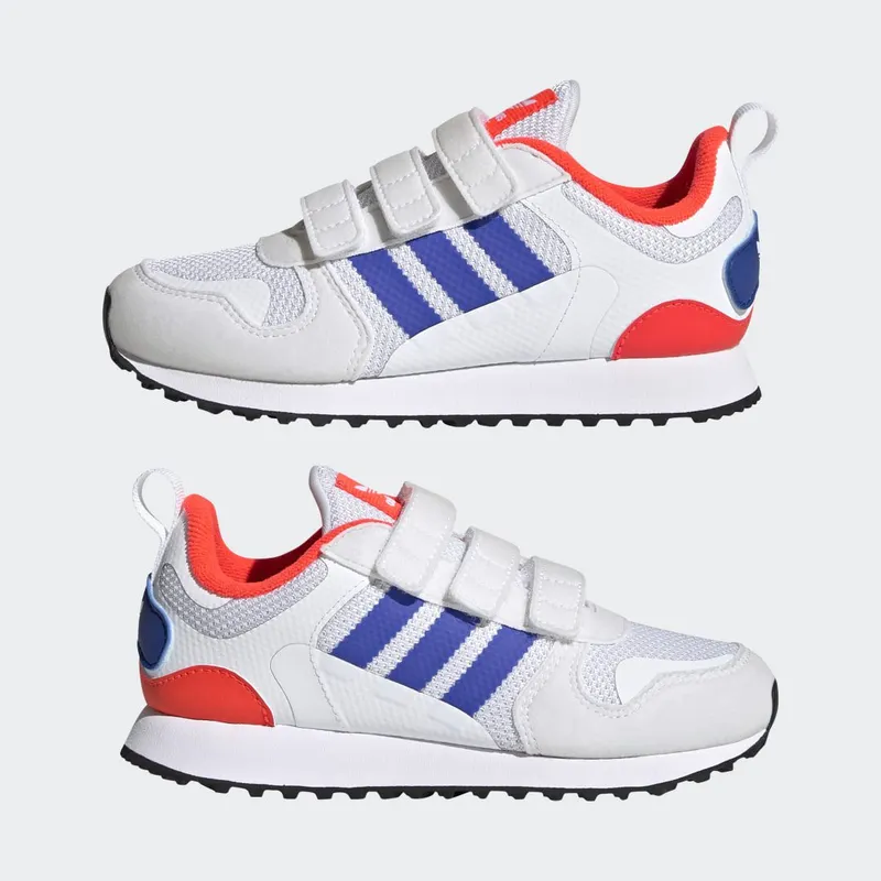adidas ZX 700 HD Cloud White / Bold Blue / Solar Red (GZ7522)