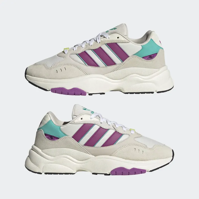 adidas Retropy F90 Off White / Aluminium / Sonic Fuchsia (HP8019)