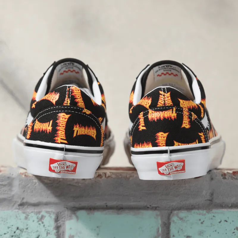 VANS Vans X Thrasher Skate Old Skool Zwart (VN0005W0BML)