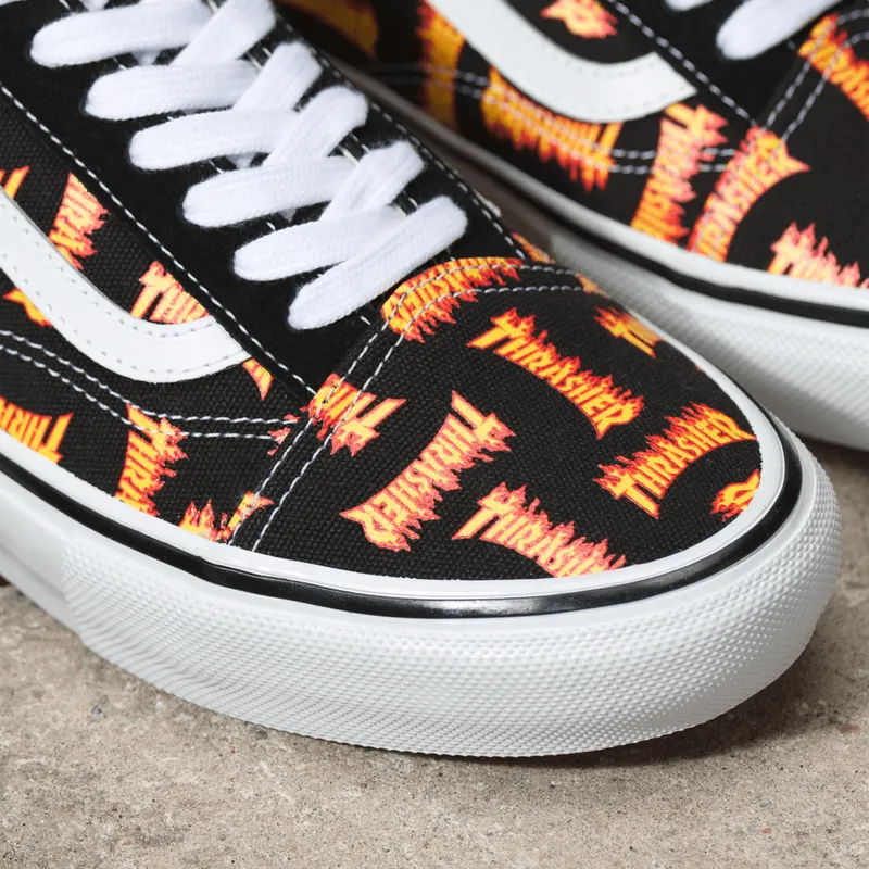 VANS Vans X Thrasher Skate Old Skool Zwart (VN0005W0BML)