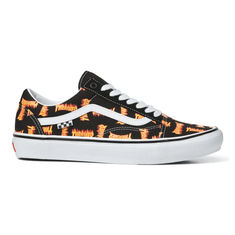 VANS Vans X Thrasher Skate Old Skool Zwart (VN0005W0BML)