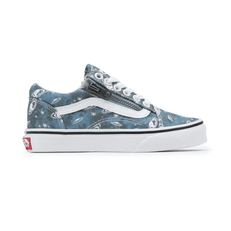VANS Old Skool Zip Kinderschoenen Zwart (VN0A2XSM448)