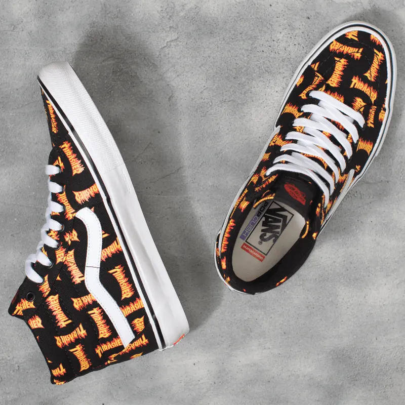 VANS Vans X Thrasher Skate Sk8-hi Zwart (VN0A5FCCBML)